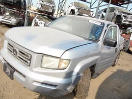 2006 HONDA RIDGELINE RT SILVER CREW CAB 3.5L AT 4WD A17671